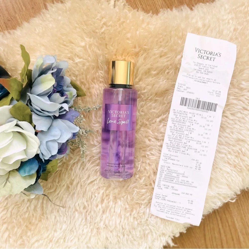 NWT Victoria's Secret Love Spell Limited Edition Vintage Body Fragrance Mist
